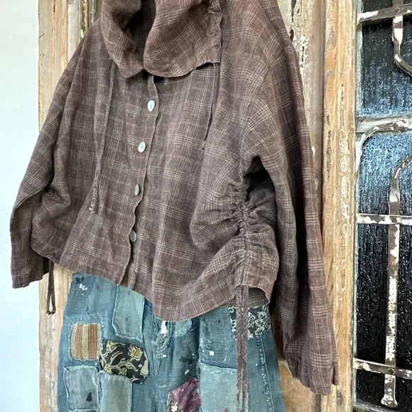 Bohemian Patchwork Pants by Magnolia Pearl - Picture 10 of 12